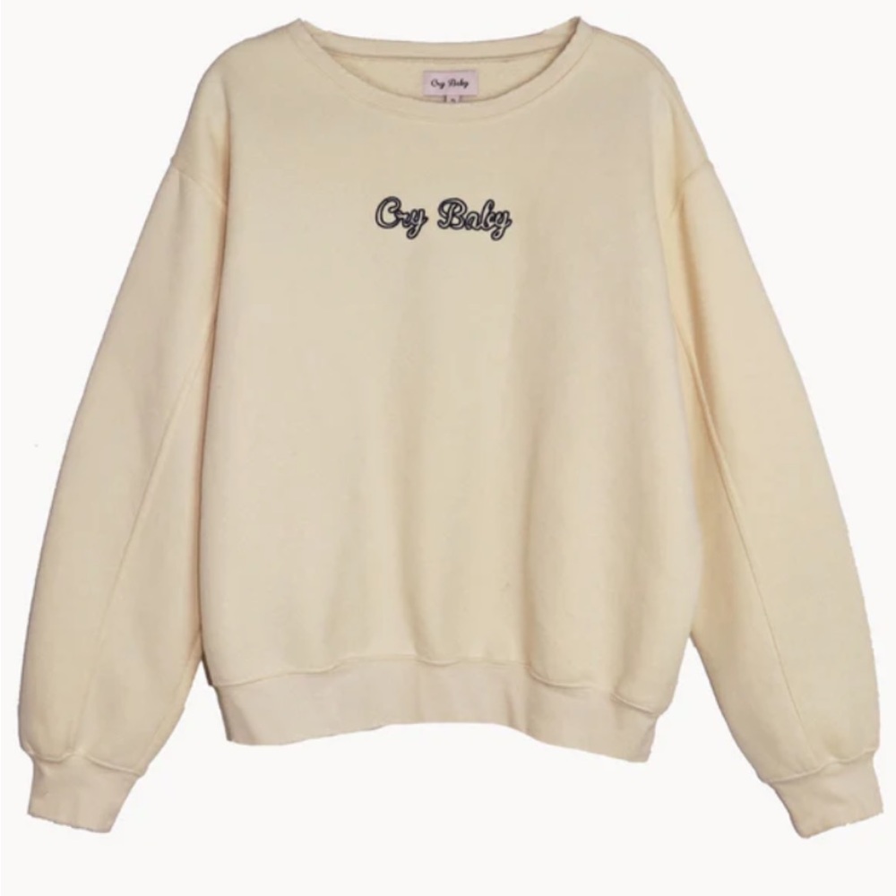 Crybaby Cream Soft Crewneck